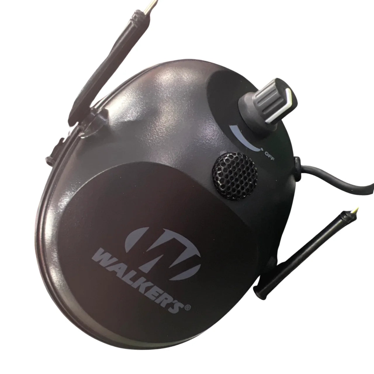 Walker's Electronic Ear Protection Muff, 24 Noise Reduction Rating, Black